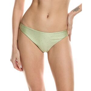 Simkhai Womens  Cooper Bikini Bottom, Green